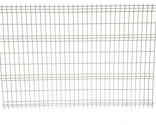Táblás 3D kerítéspanel <font color ="red">170cm x 250cm</font> zöld (ZN-HORGANYZOTT+SZINTEREZETT)