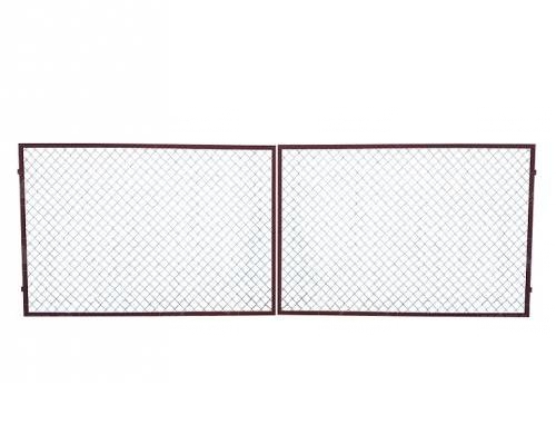 Mezőgazdasági nagykapu <font color ="red">500cm</font> széles Barna (alapozóval lefestve)