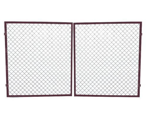Mezőgazdasági nagykapu <font color ="red">300cm</font> széles Barna (alapozóval lefestve)