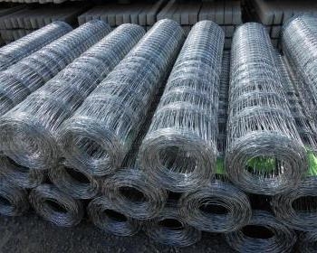 Csavart kötésű vadháló 200cm magas (ZN - HORGANYOTT)