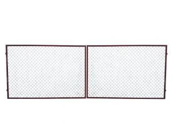 Mezőgazdasági nagykapu <font color ="red">500cm</font> széles Barna (alapozóval lefestve)