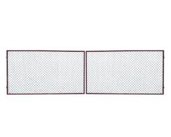 Mezőgazdasági nagykapu <font color ="red">600cm</font> széles Barna (alapozóval lefestve)