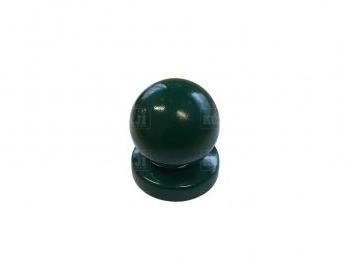 Végzáró fém kupak <font color="red">38MM</font> oszlopra (Zöld)