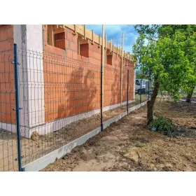  Táblás 3D kerítéspanel 150 cm x 250 cm antracit (ZN-HORGANYZOTT+SZINTEREZETT)