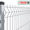 Táblás 3D kerítéspanel 170 cm x 250 cm (ZN-HORGANYZOTT)
