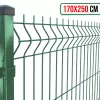 Táblás 3D kerítéspanel 170 cm x 250 cm zöld (ZN-HORGANYZOTT+SZINTEREZETT)