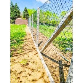 PVC-s Drótfonat 150 cm magas Zöld (ZN-HORGANYZOTT)