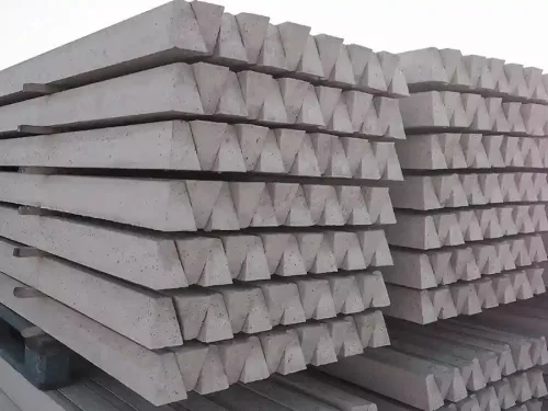 Betonoszlop 10x15x260 cm trapéz